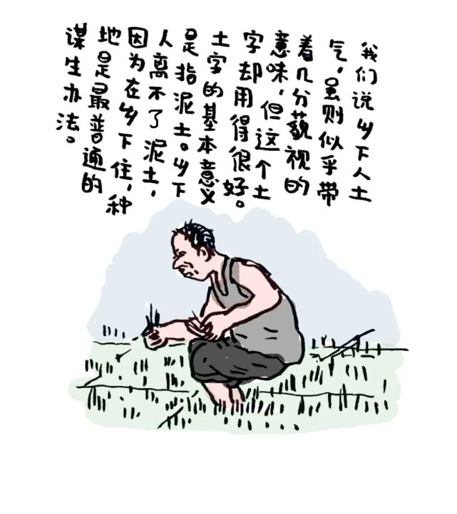 漫画解读《乡土中国》第一章:乡土本色