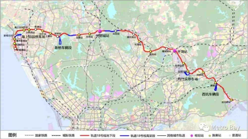 深圳地铁五期来了18号线20号线25号线27号线比选