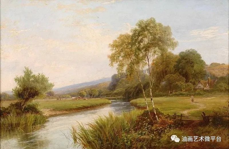 欣赏欧洲古典风景油画