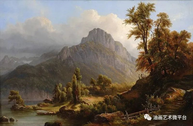 欣赏欧洲古典风景油画