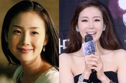 当时的崔智友给人一种温婉大气的感觉,无论是长相还是整体气质都无法