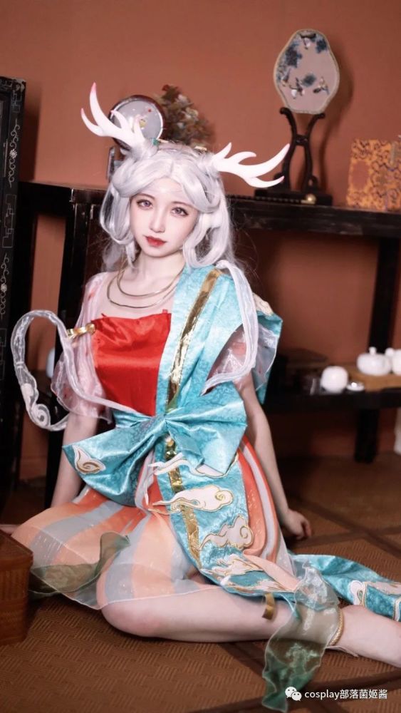 cos:王者荣耀瑶遇见神鹿cos正片@白鸟与龙