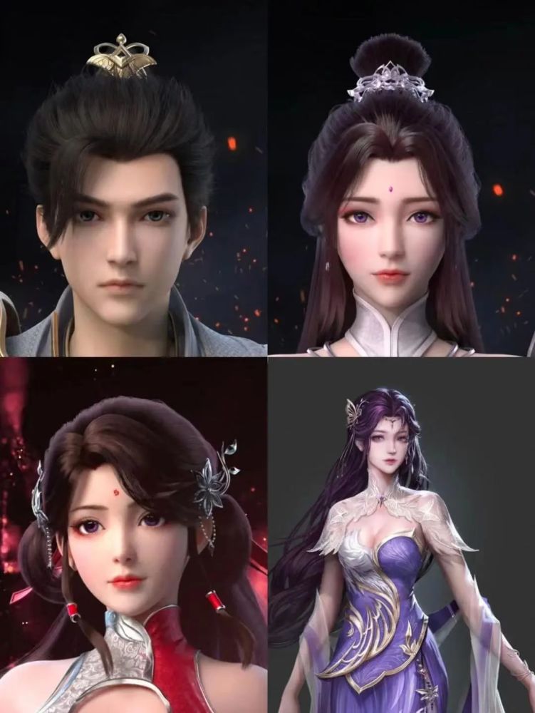 完美世界,石昊三位老婆的成年建模,最惊艳的居然是她