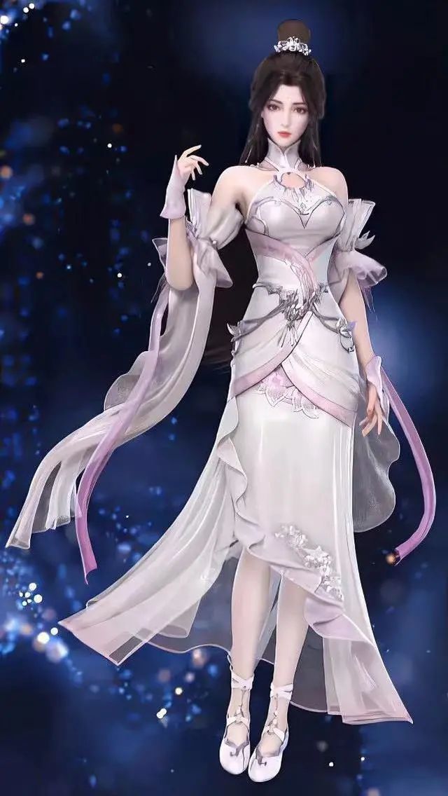 完美世界,石昊三位老婆的成年建模,最惊艳的居然是她
