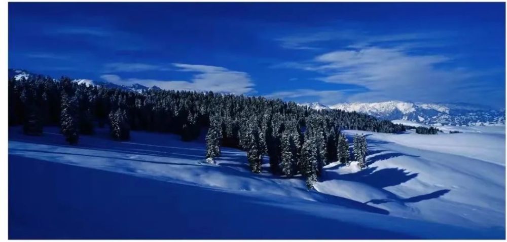 走进奇台丨江布拉克雪景,美的不可方物!