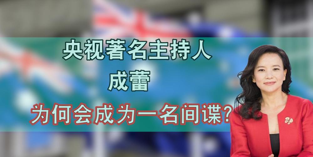 央视主持人竟是澳洲女间谍隐藏数年暴露身份她到底为了什么