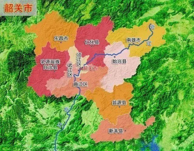 韶关行政划分及经济定位其他区目前还在解决温饱问题,所以其他区买房