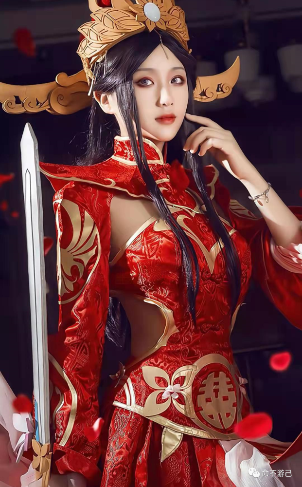 王者荣耀cosplay高清绝美壁纸露娜一生所爱