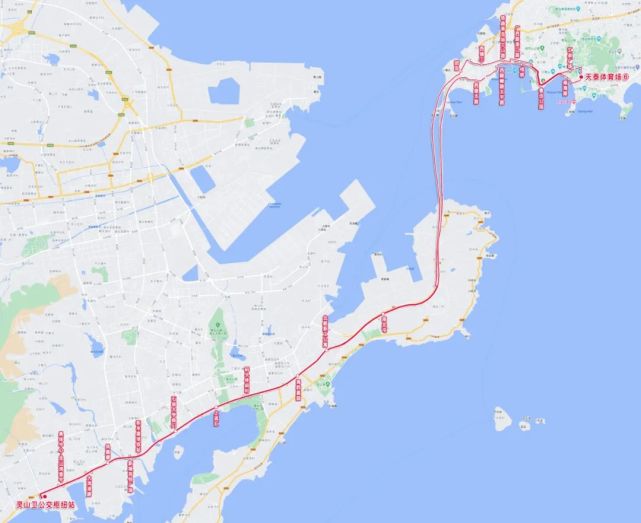 青岛地铁1号线即将全线开通途经城阳的35路公交车站点调整