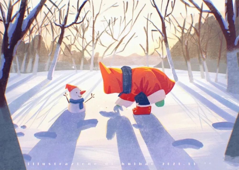 要一起去踩雪吗?
