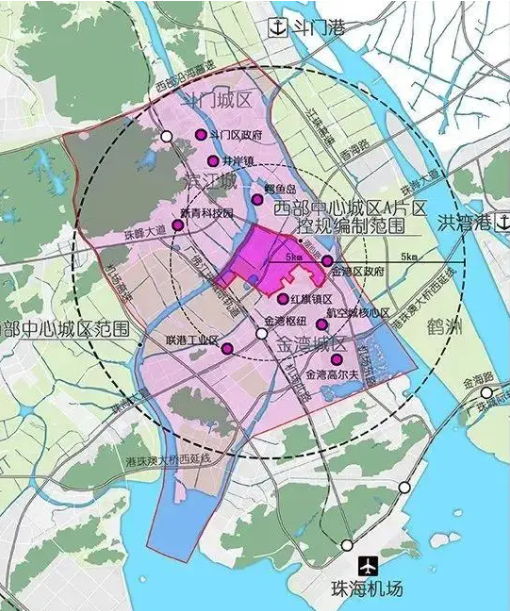 三为鹤洲新区,深珠合作区,拥有国家级大基建预期板块.