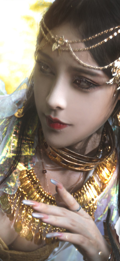 一组超美的永劫无间迦南cos