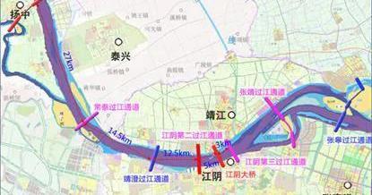 这历程来看,早在2017年就官方发布过《江阴第二过江通道工程可行性