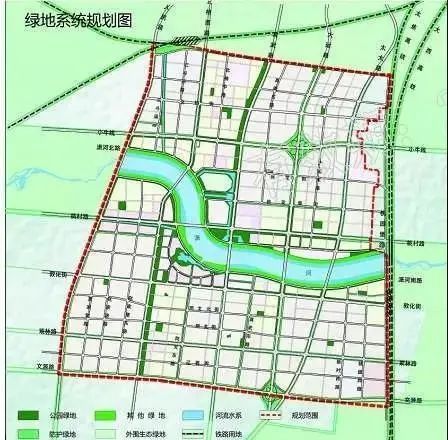 最新潇河园区公园绿地与广场用地规划未来的潇河是绿色的潇河