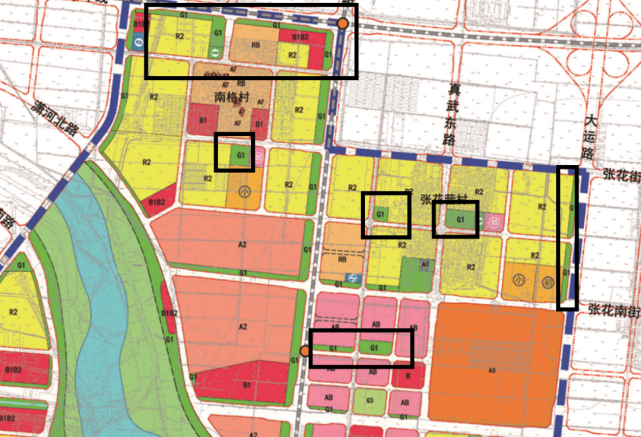 潇河园区公园绿地与广场用地规划,未来的潇河是