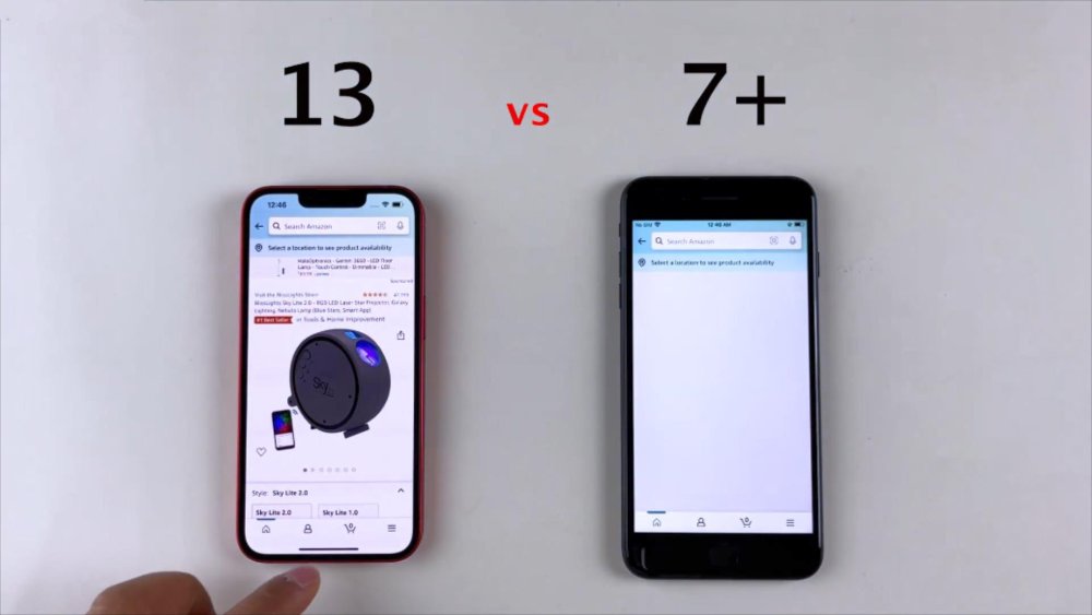5年前的iphone7plus与iphone13性能对决:这样的差距你能想到吗?