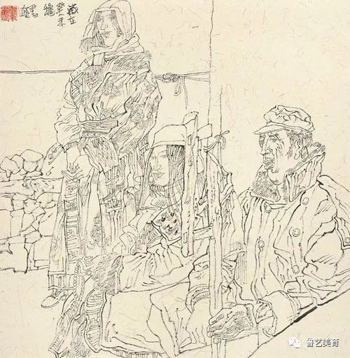 全国线描作品展作品