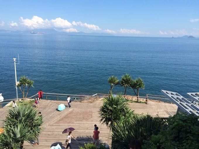 广东旅游景点推荐大梅沙海滨公园旅游攻略低音号免费语音导游