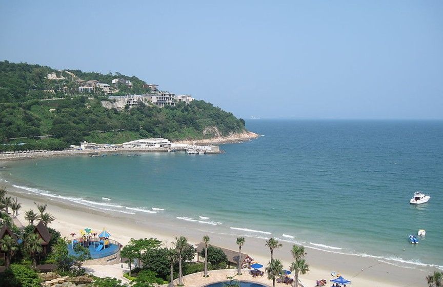广东旅游景点推荐大梅沙海滨公园旅游攻略低音号免费语音导游