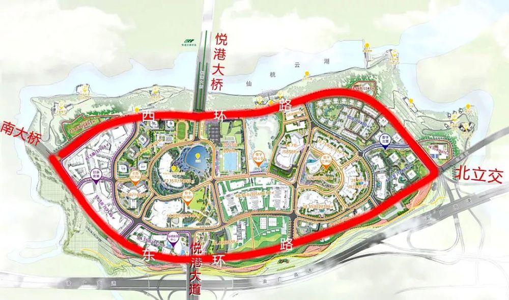 缓解同茂大道拥堵,串联悦来空港!渝北建"三桥两环一隧