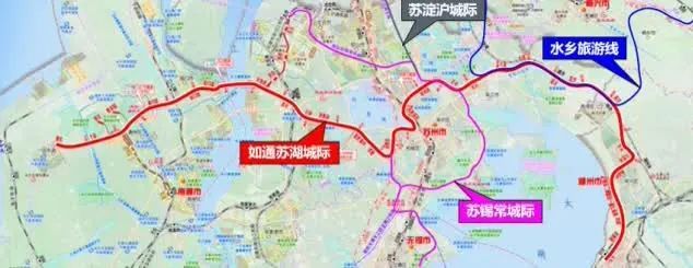 又一条城际铁路来了!如通苏湖城际规划曝光