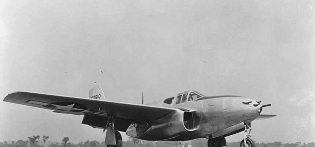 p-59战斗机全称为p-59"空中彗星"战斗机,1942年10月1日首飞.
