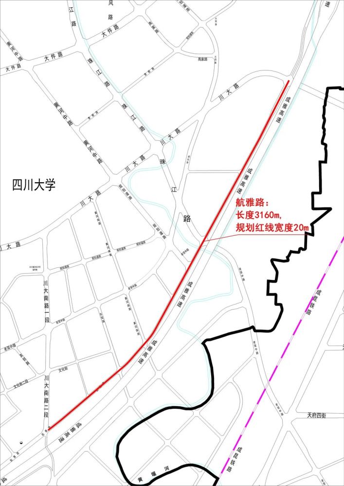 速看西航港这些道路准备实施改造建设