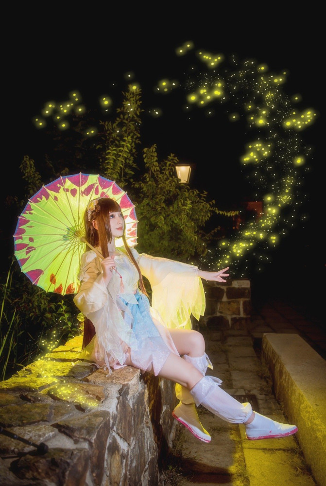 王者荣耀娜可露露晚萤cosplay
