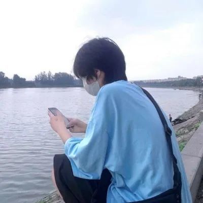 男生头像|蓝色系男头与你相爱时,我清白且勇敢 第270期