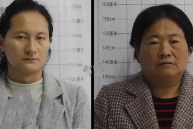 抓住了2名女村霸,32岁的女子何静和52岁的女子陈永芳,这两