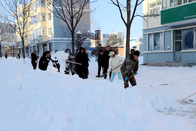 饶河农场有限公司|全体总动员 吹响清雪会战集结号