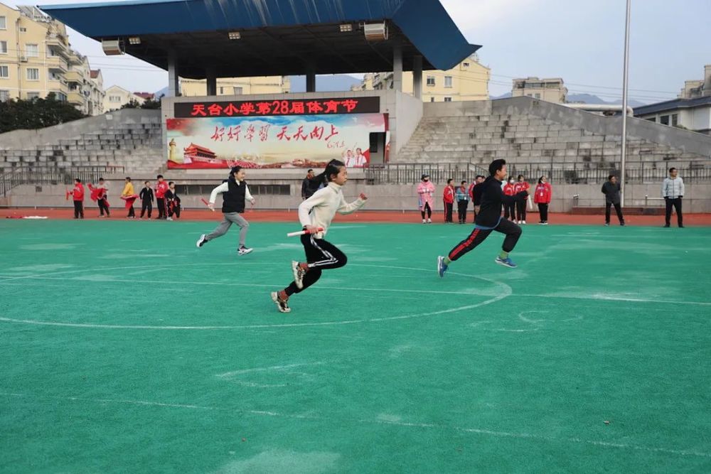 拼博飒英姿,扬帆向未来——天台小学第28届体育节圆满