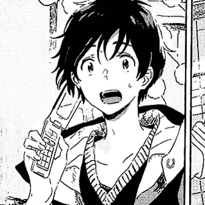 头像黑白动漫男头像