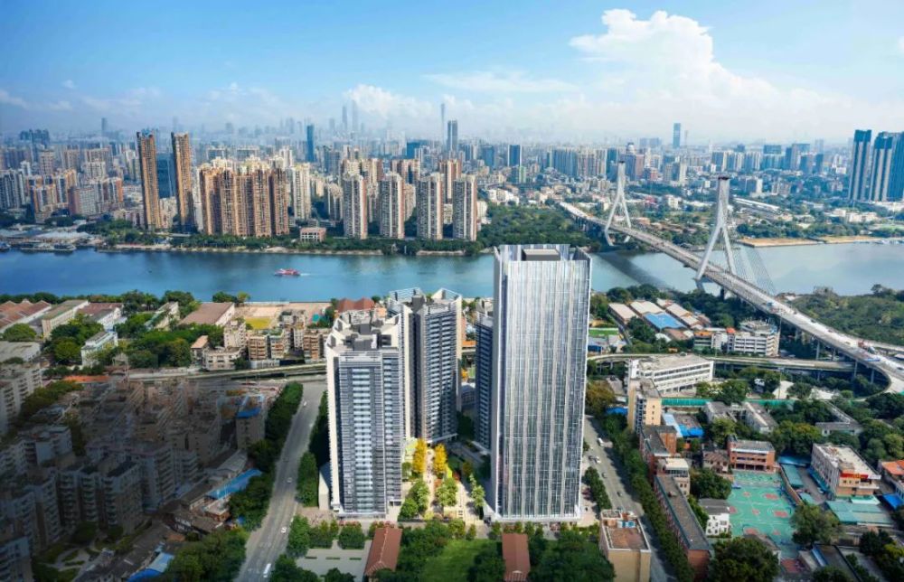 老城里,珠江边,这个滨江全新住宅,给广州备了份惊喜
