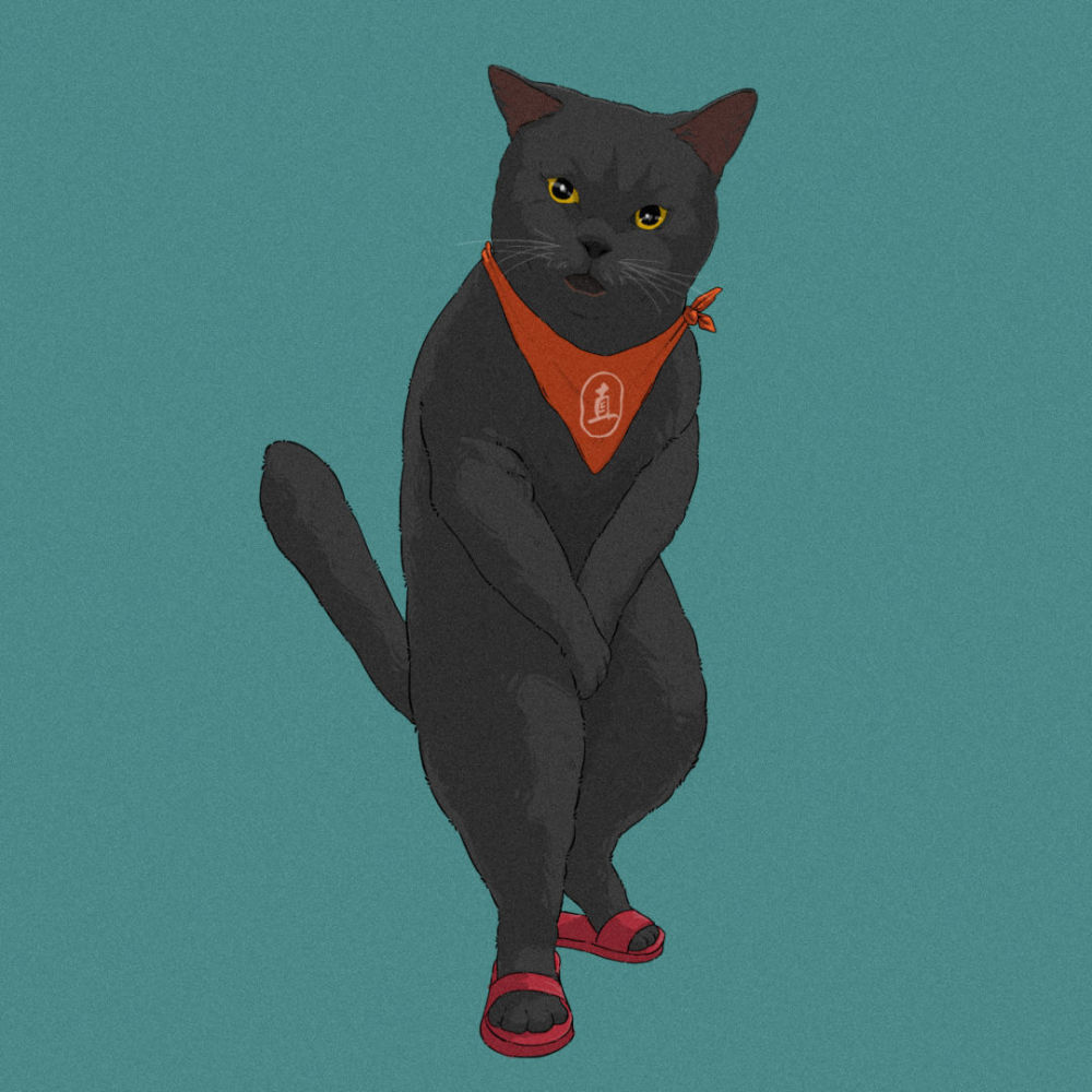 招财猫系列情侣头像