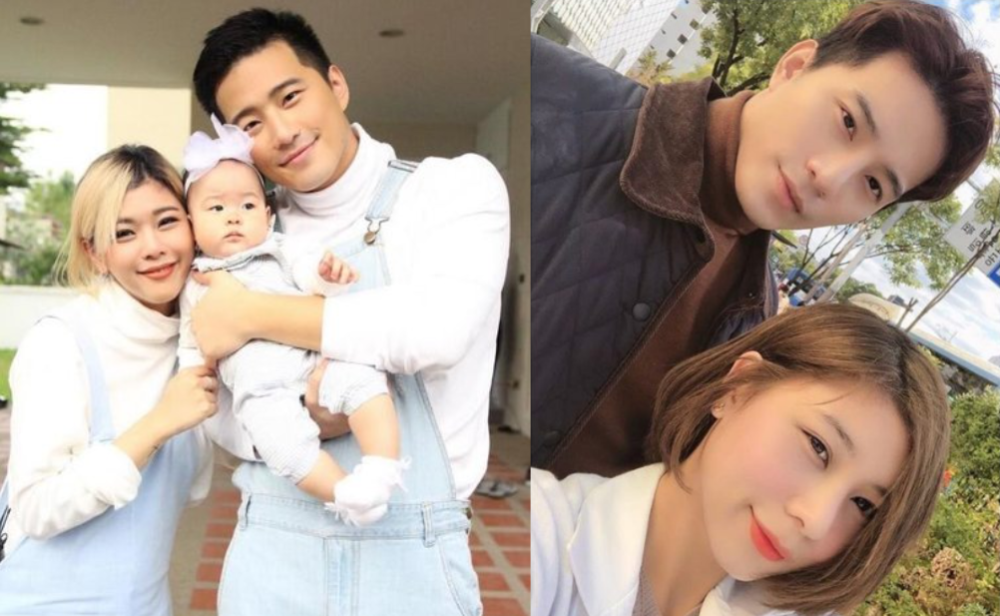 幸福的一家四口,gubgib二胎生的也是女儿,徐志贤和老婆还是个晒娃狂魔