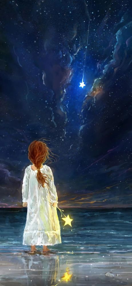 壁纸| 星辰大海唯美壁纸 画风很美很治愈