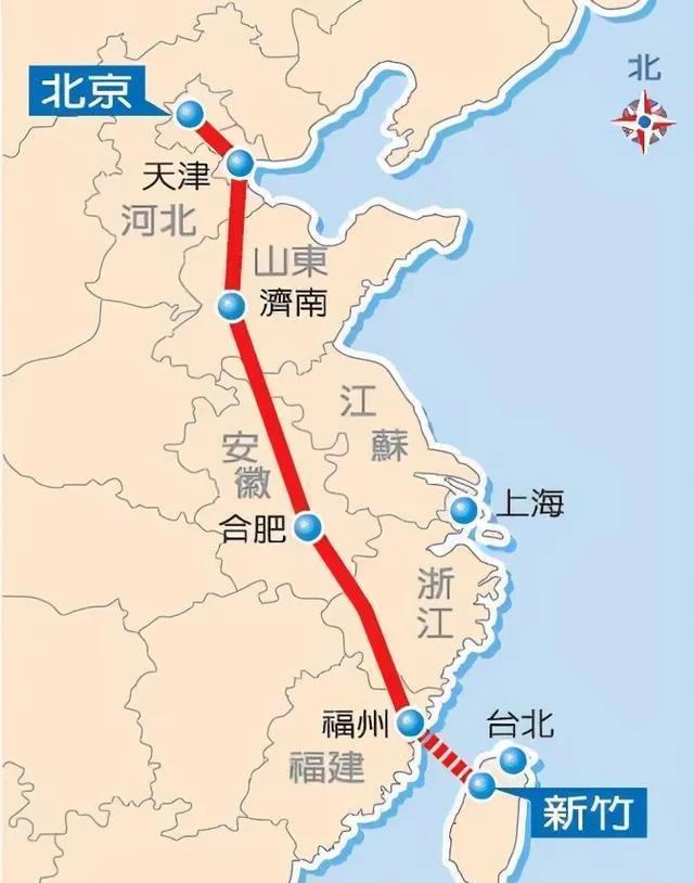 京哈-京港澳通道是中国"八纵八横"高速铁路网的主通道之一.