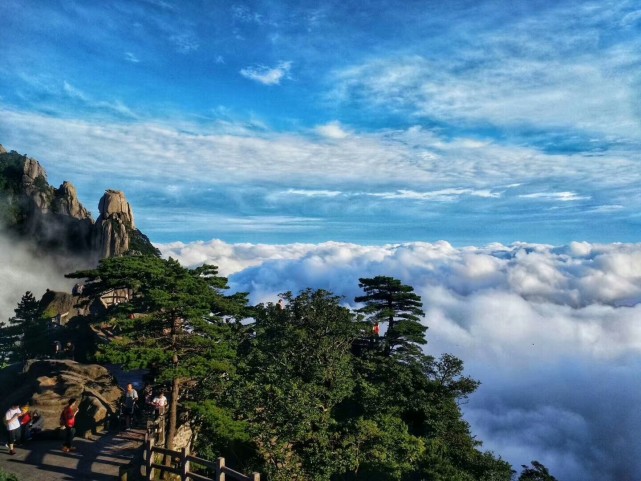 黄山仙境,美景如画