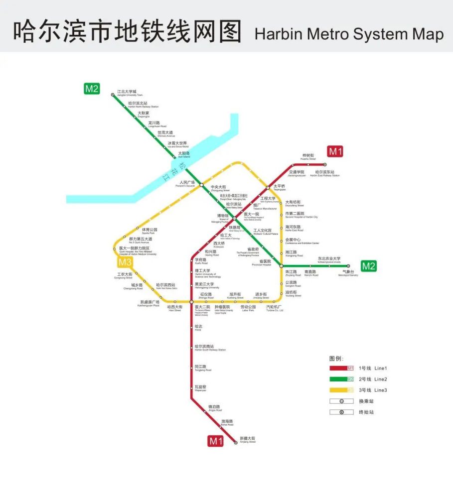 看这里!哈尔滨地铁3号线东南半环站点详解