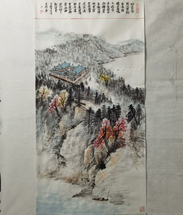 文坛开画境 杰作入梦来一一湘潭山水画家陈文杰作品