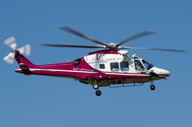 1架aw169通用直升机 2020年从意大利订购4架aw169通用直升机,已接收1