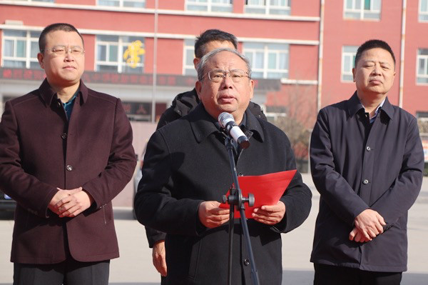 加盟临汾市第一中心学校教育集团,临汾九中校长高洪山,孙新峰,屈宏