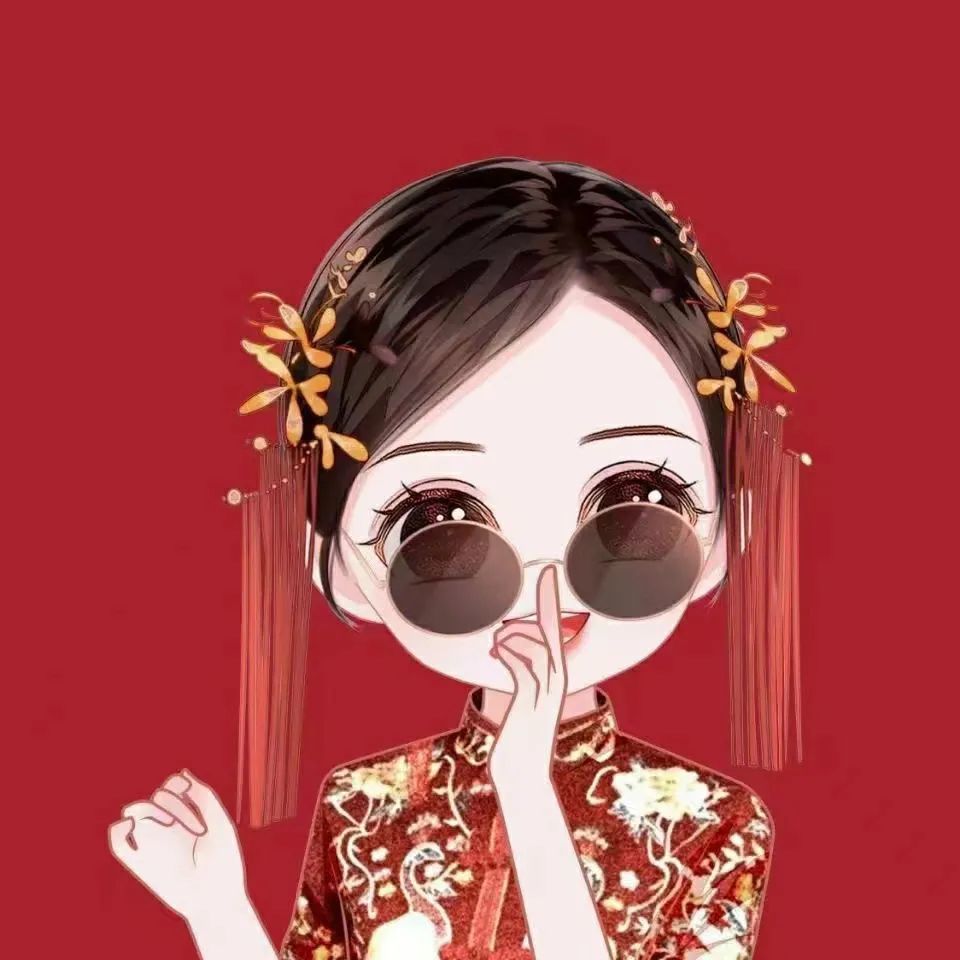 情侣头像 | 军人军嫂情侣头像 中式婚纱礼服情侣头像