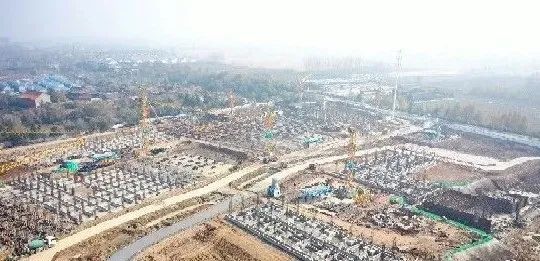 皂河龙运城宿迁市第一高级中学等宿迁重点工程建设最新进展