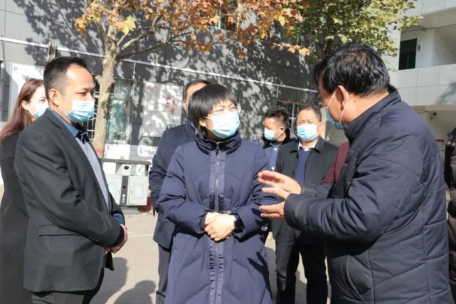 副市长马文娟深入我市新蕾学校,新城区第七小学,西安交大韩城学校,天