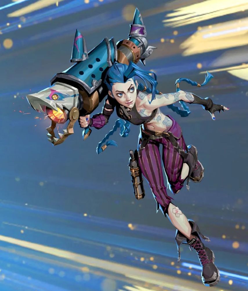 陈波(bo chen arcane jinx splash art《双城之战》幕后制作团队