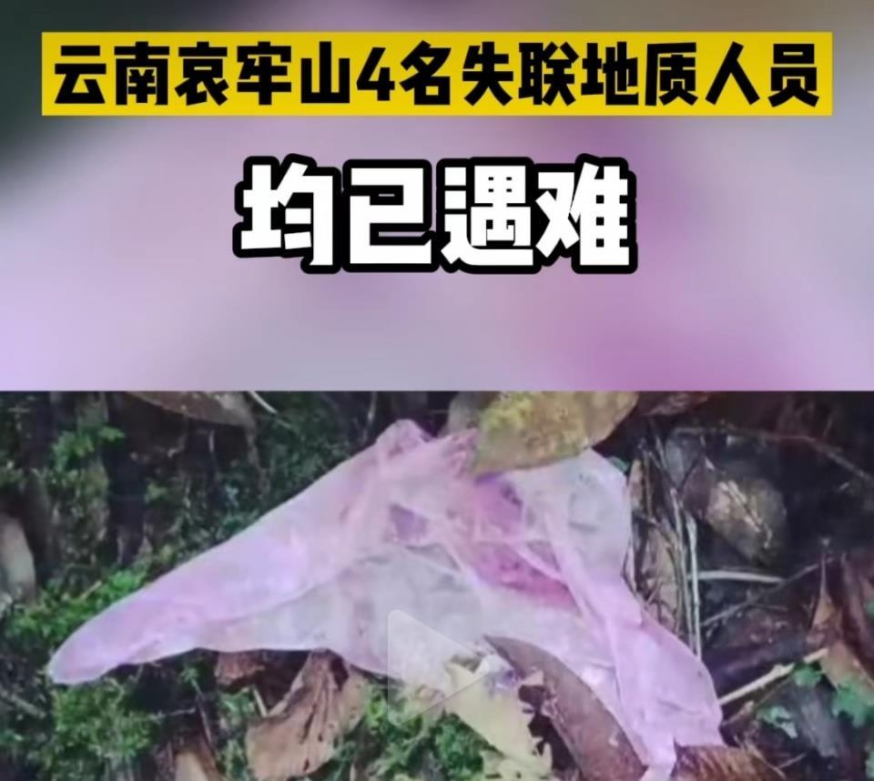 记者从云南哀牢山失联人员搜救指挥部获悉,四名失联人员11月22日已