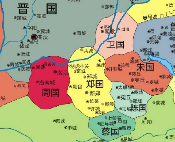 中国古代春秋时期的霸主郑国为何在战国时期衰落被韩所灭