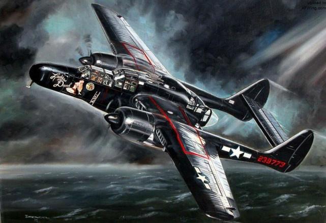 美国二战p61黑寡妇战斗机